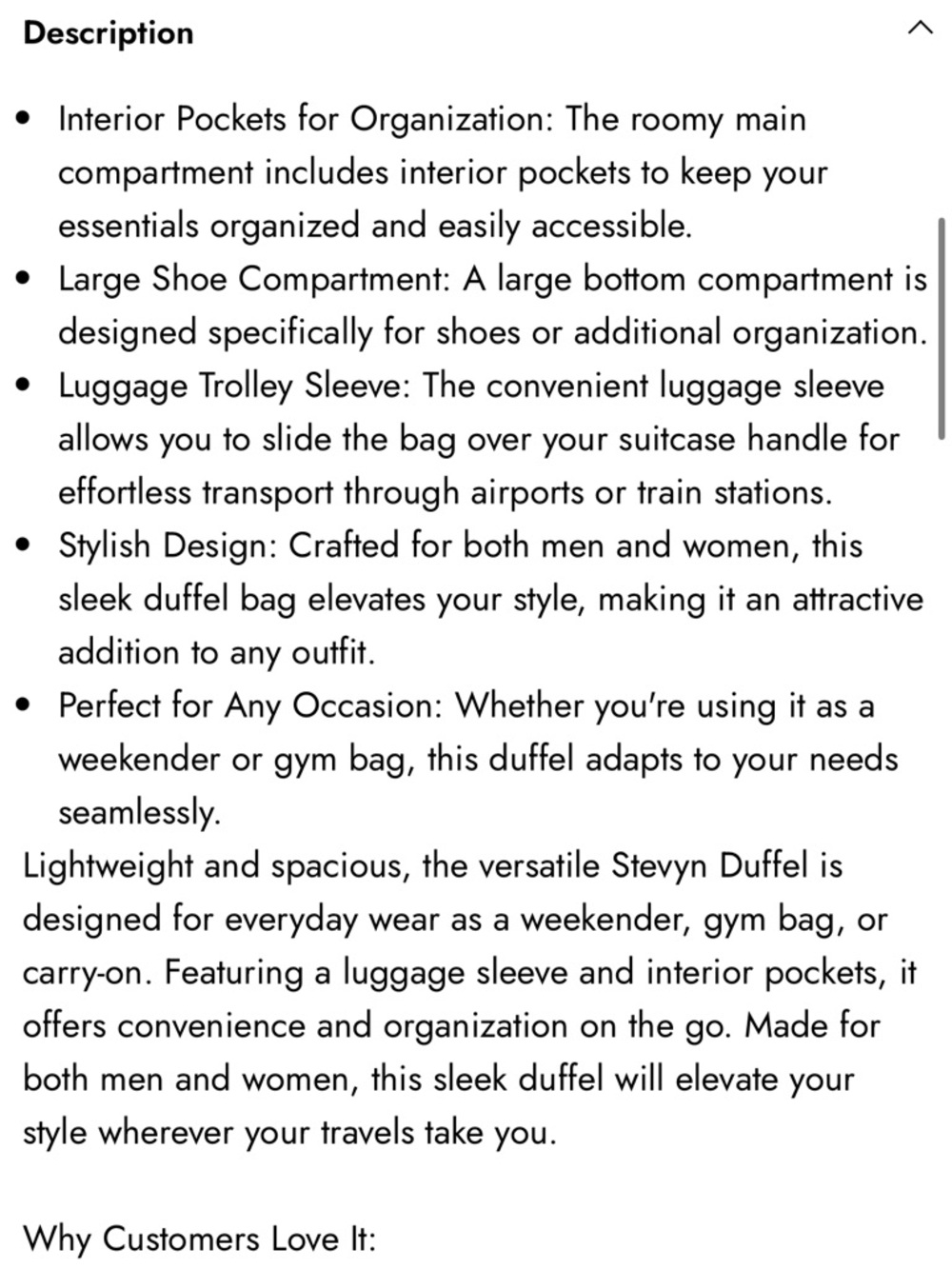Calpak Stevyn Duffel with Shoe Compartment - Picture 7 of 8